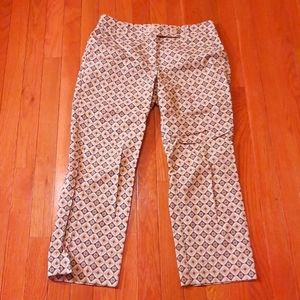 Talbots patterned pants